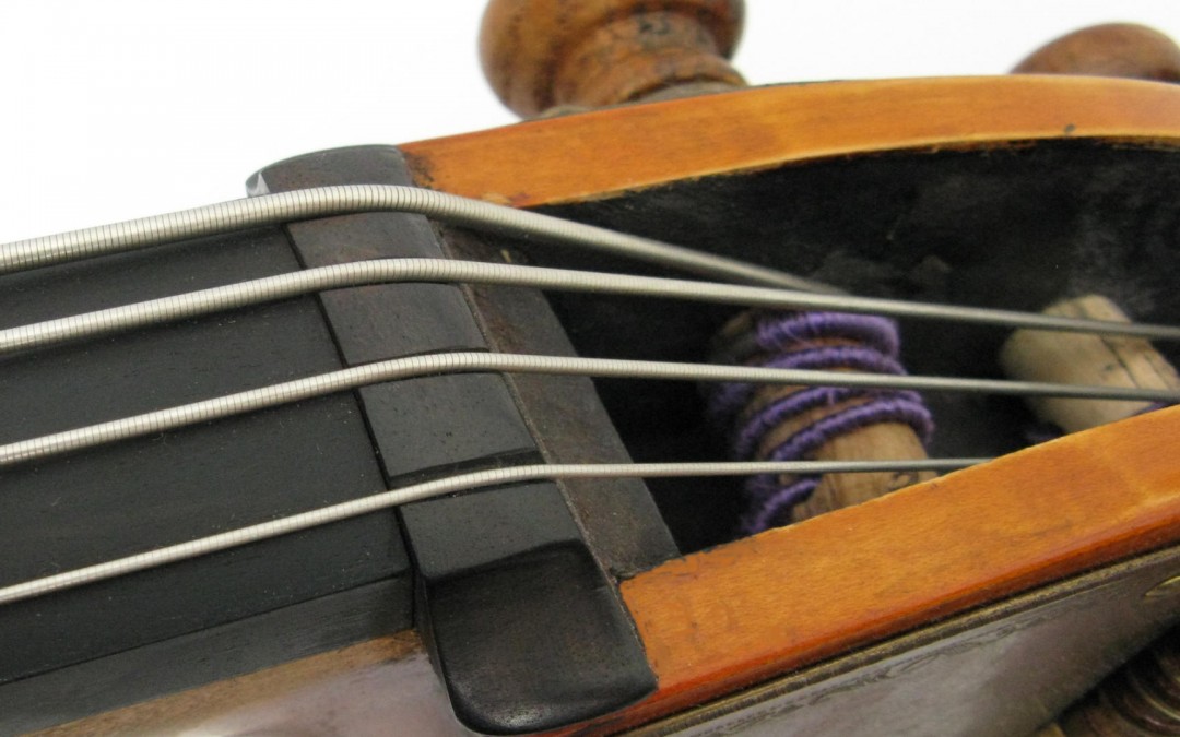 Topkam contrabas aanpassen